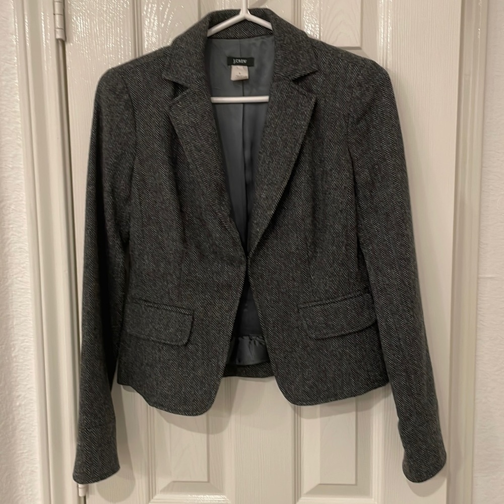 J.crew wool blazer size 2